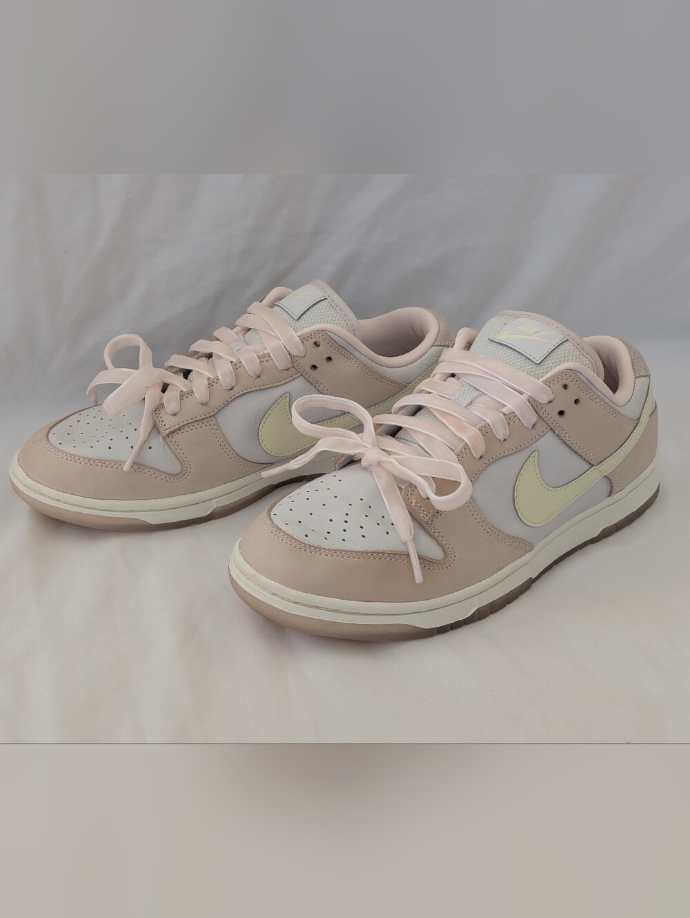 NIKE Women's Dunk Low Light Soft Pink Coconut Milk FB7910-601 Size 8.5